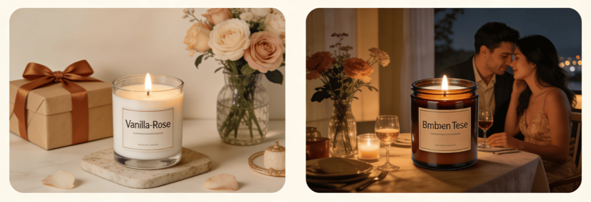 Romantic Scented Candles for Couples