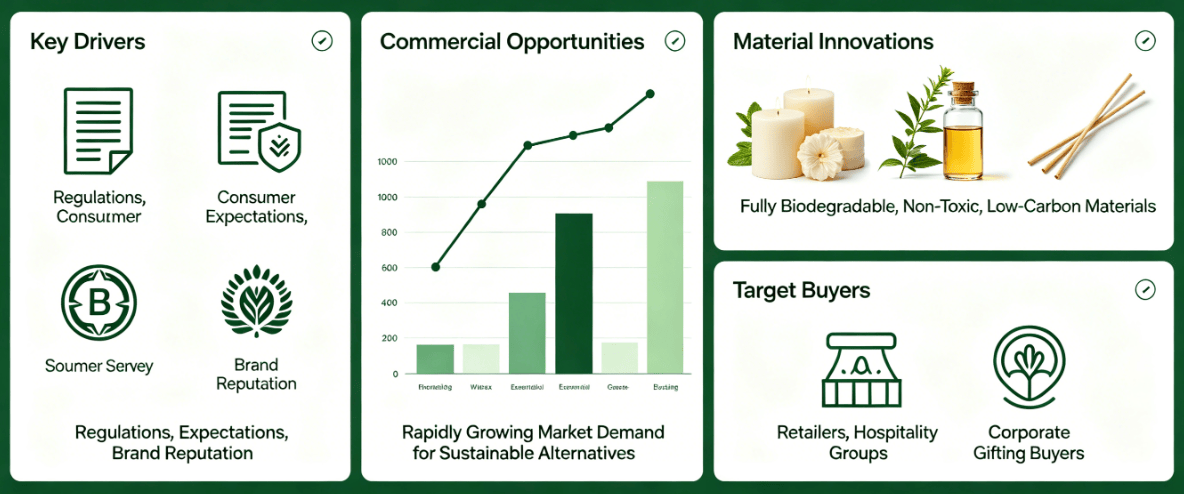 Biodegradable Scented Candles