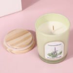 Colored Glass Jar Scented Candles Main image