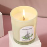 Colored Glass Jar Scented Candles Main image