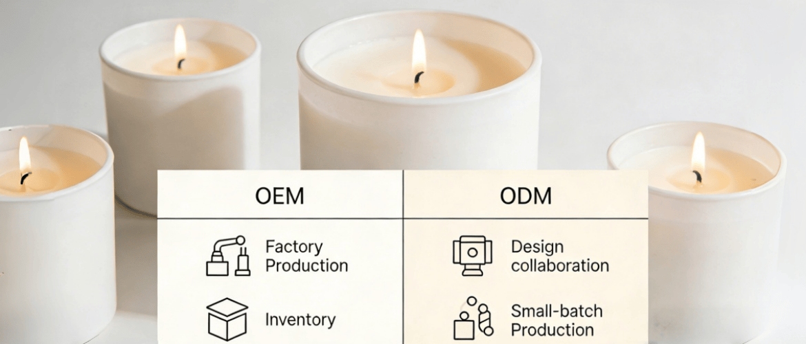OEM vs ODM Scented Candles