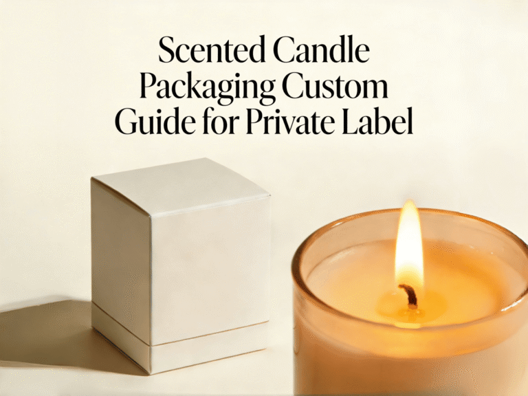 Scented Candle Packaging Custom