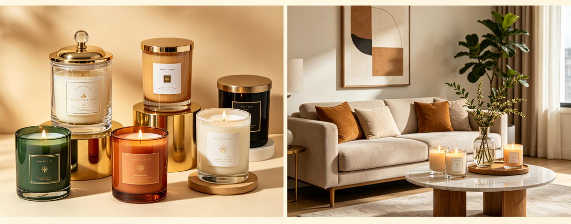 Scented Candles and Home Decor