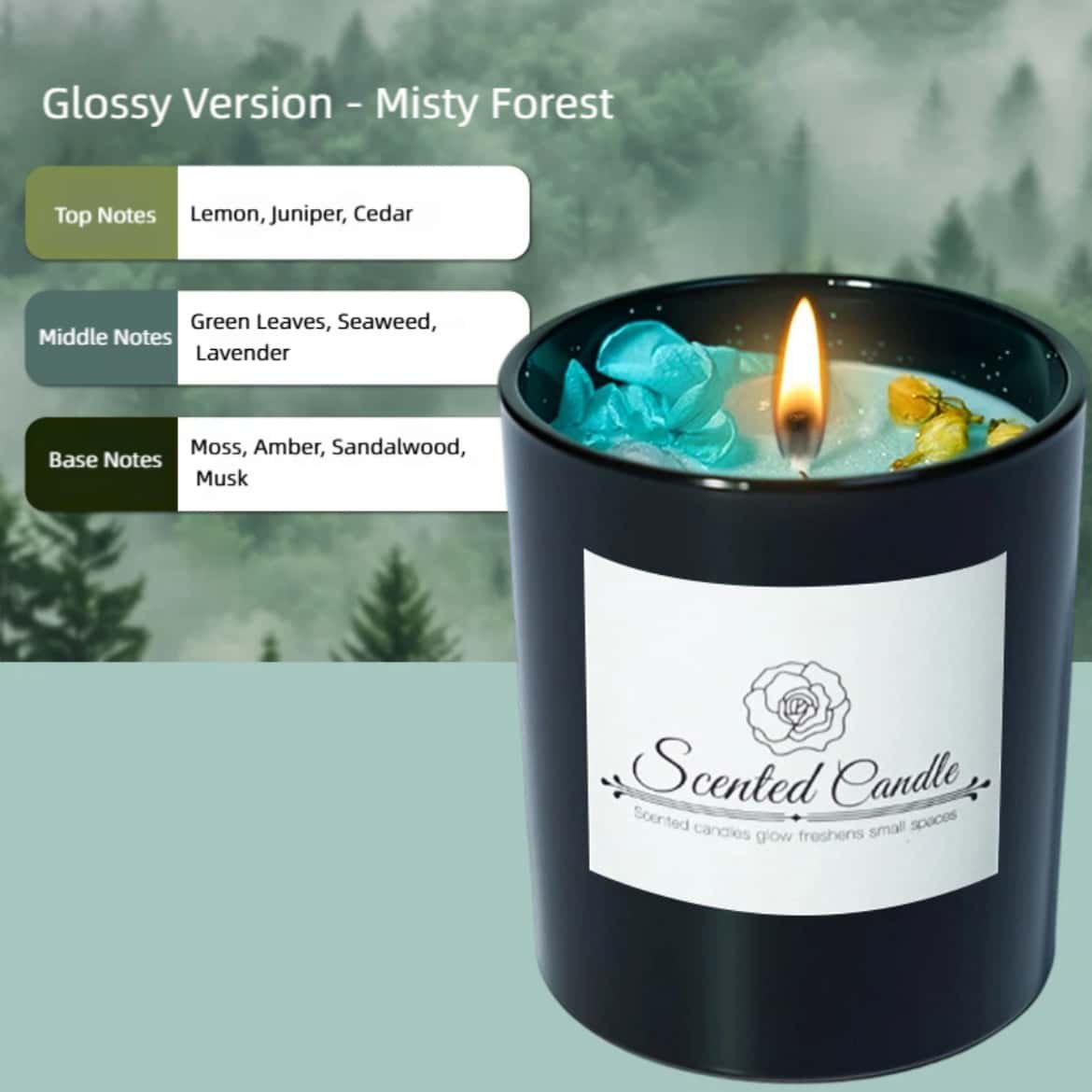 Wholesale Custom Scented Candles Optional fragrance types