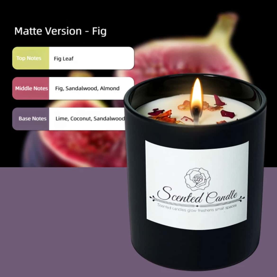 Wholesale Custom Scented Candles Optional fragrance types