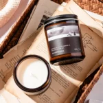 Amber Glass Scented Candles Wholesale Main image
