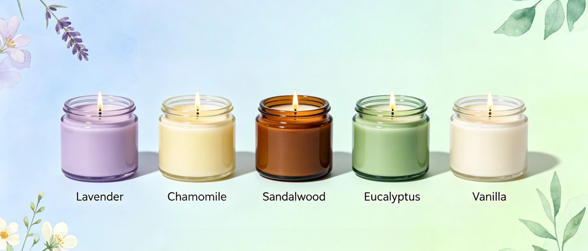 Best Candle Scents for Anxiety and Stress Relief