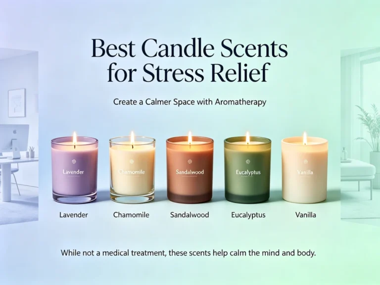 Best Candle Scents for Anxiety and Stress Relief