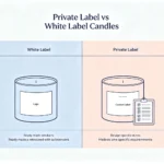 Private Label vs White Label Candles
