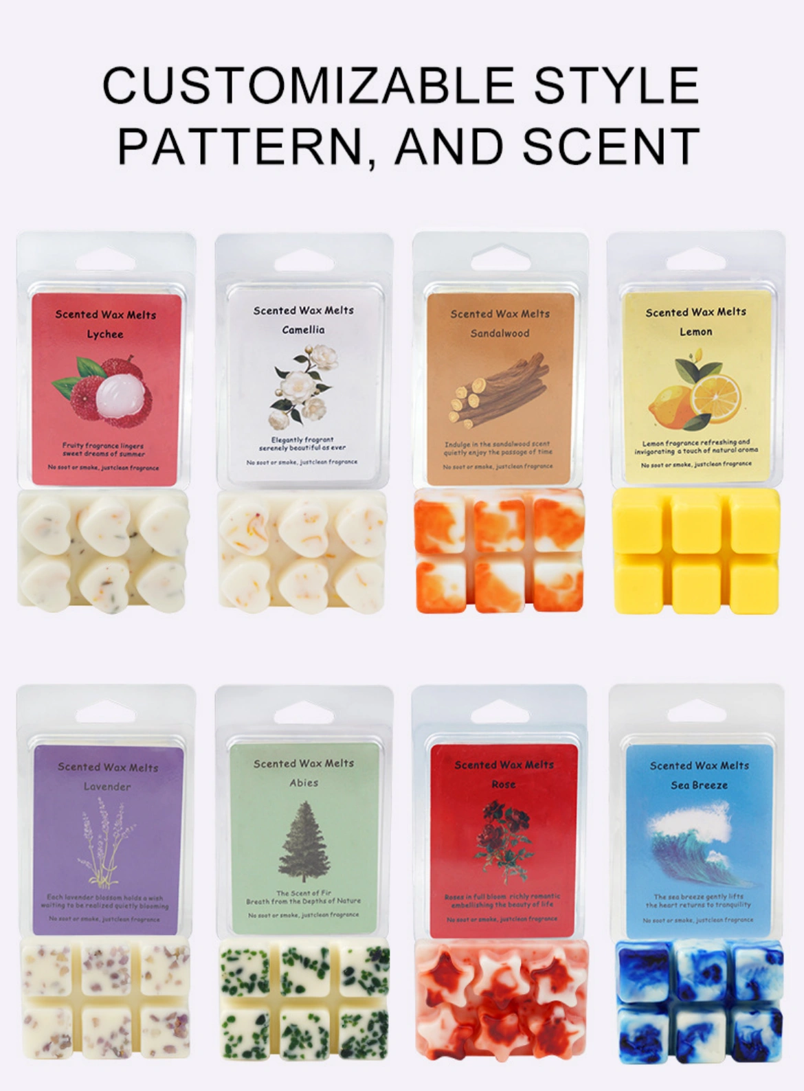 Wholesale Soy Scented Wax Melts