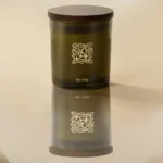 Gold Foil Glass Jar Candles