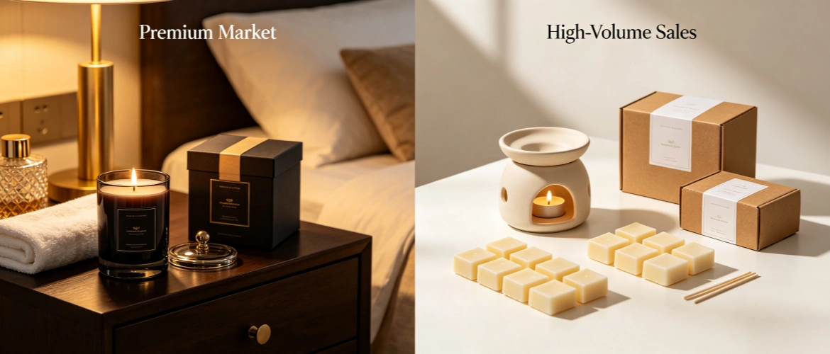 Scented Candles vs Wax Melts