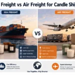 Sea Freight vs Air Freight for Candle Shipping
