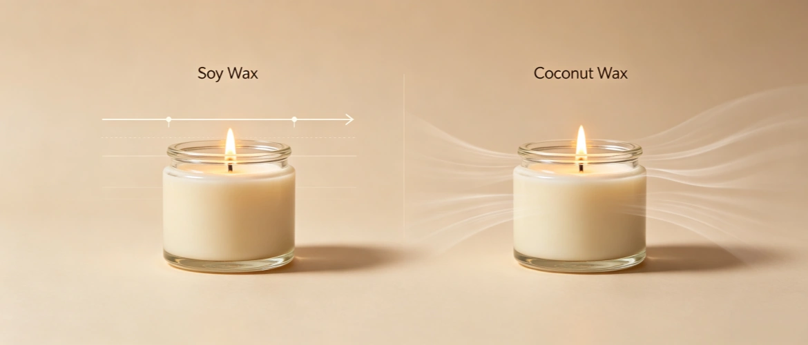 Soy Wax vs Coconut Wax