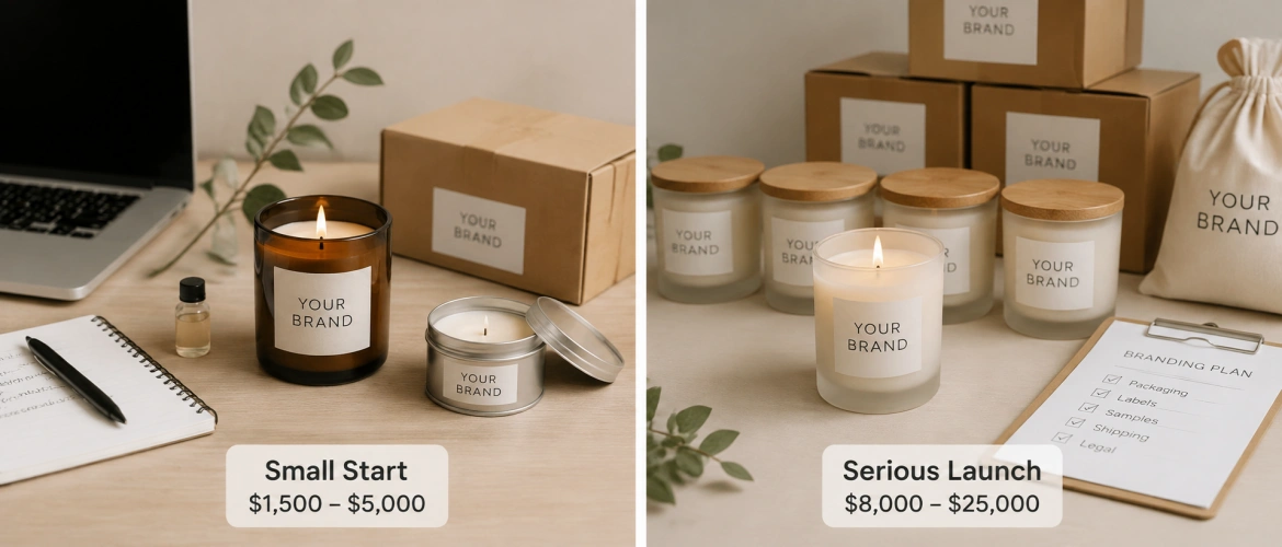 Cost to Start a Private Label Candle Business