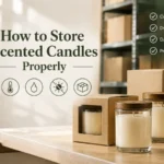 How to Store Scented Candles Properly