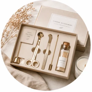 Scented Candle Accessory Set