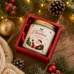 Custom Christmas candles